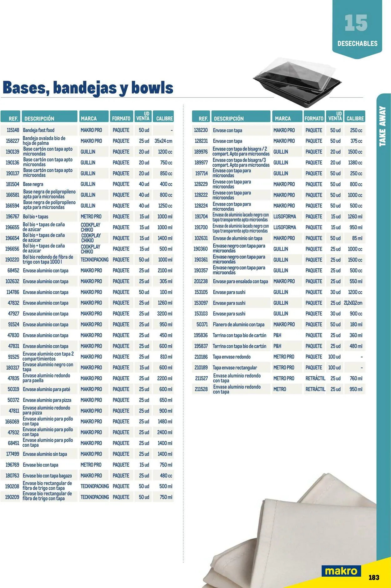 Catálogo de Makro Oferta actual 7 de julio al 31 de diciembre 2023 - Página 183
