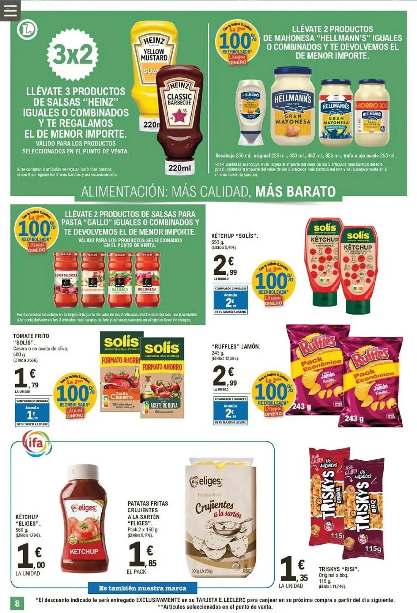 Catálogo de Folleto E.Leclerc 16 de julio al 27 de julio 2025 - Página 8