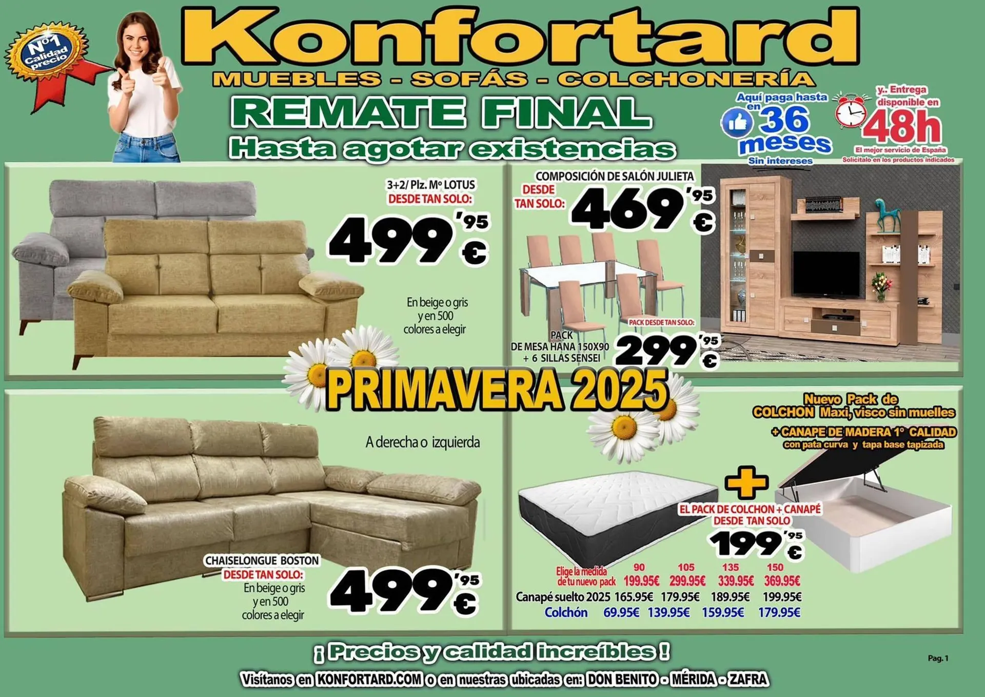 Catálogo de Folleto Konfortard 23 de junio al 29 de junio 2025 - Página 3