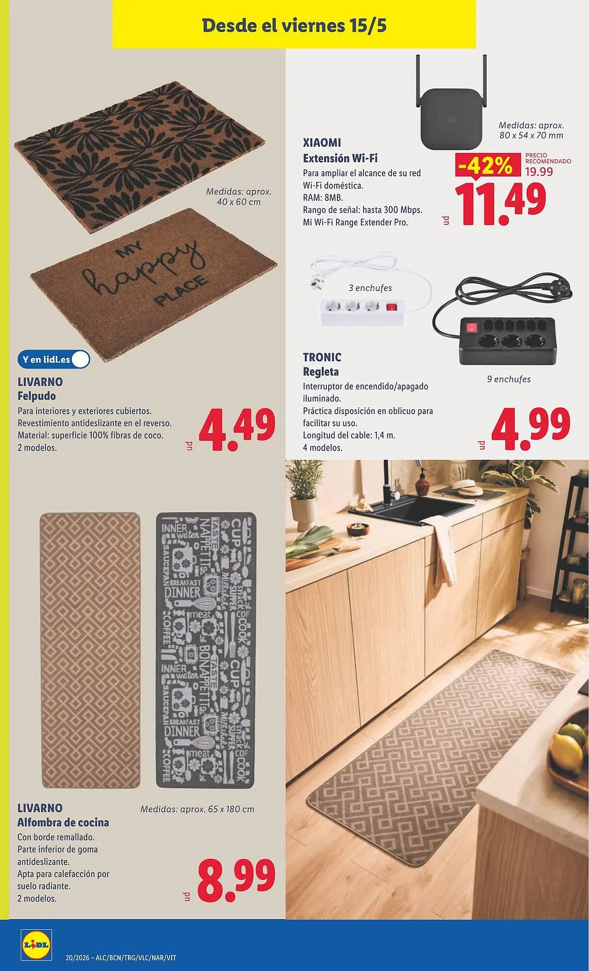 Catálogo de Catálogo Lidl 11 de mayo al 17 de mayo 2026 - Página 34