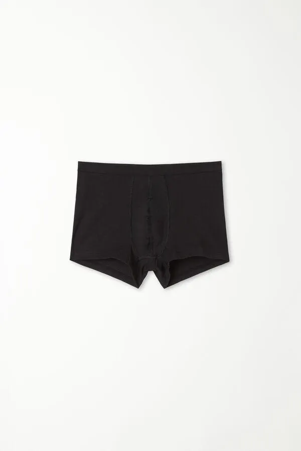 Bóxer Básico de Algodón Para Niño