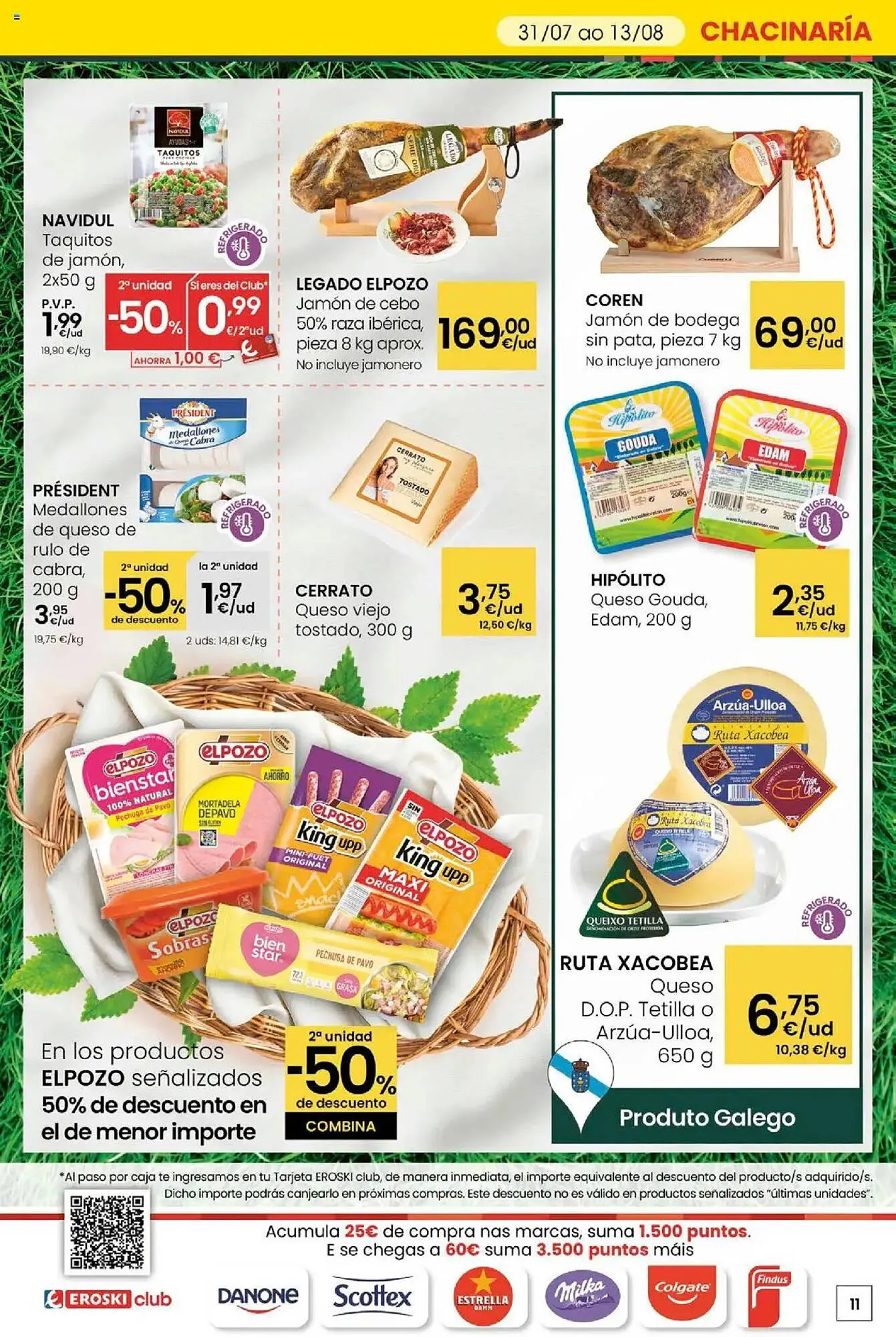 Catálogo de Folleto Eroski 31 de julio al 12 de agosto 2025 - Página 11