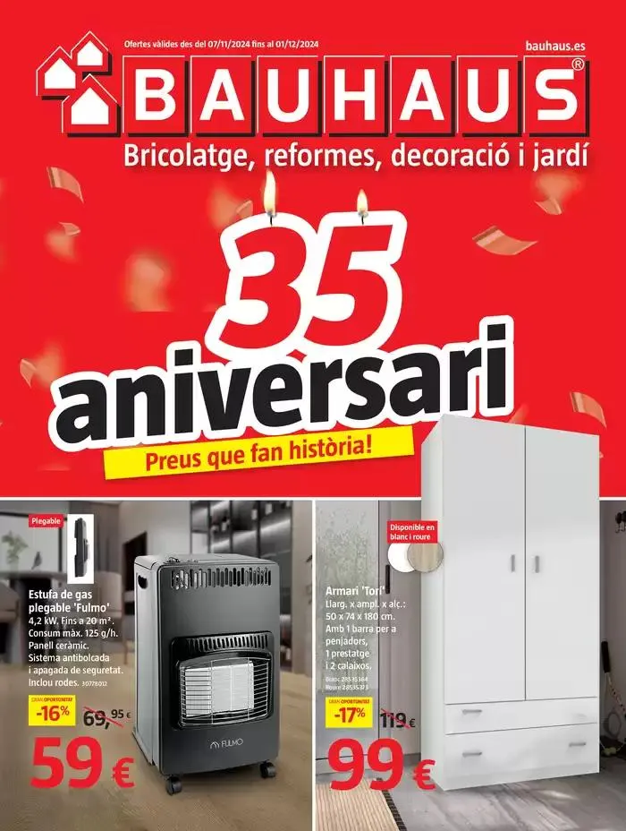 Catálogo de 35 Aniversari, preus que fan história! 18 de noviembre al 1 de diciembre 2024 - Página 1