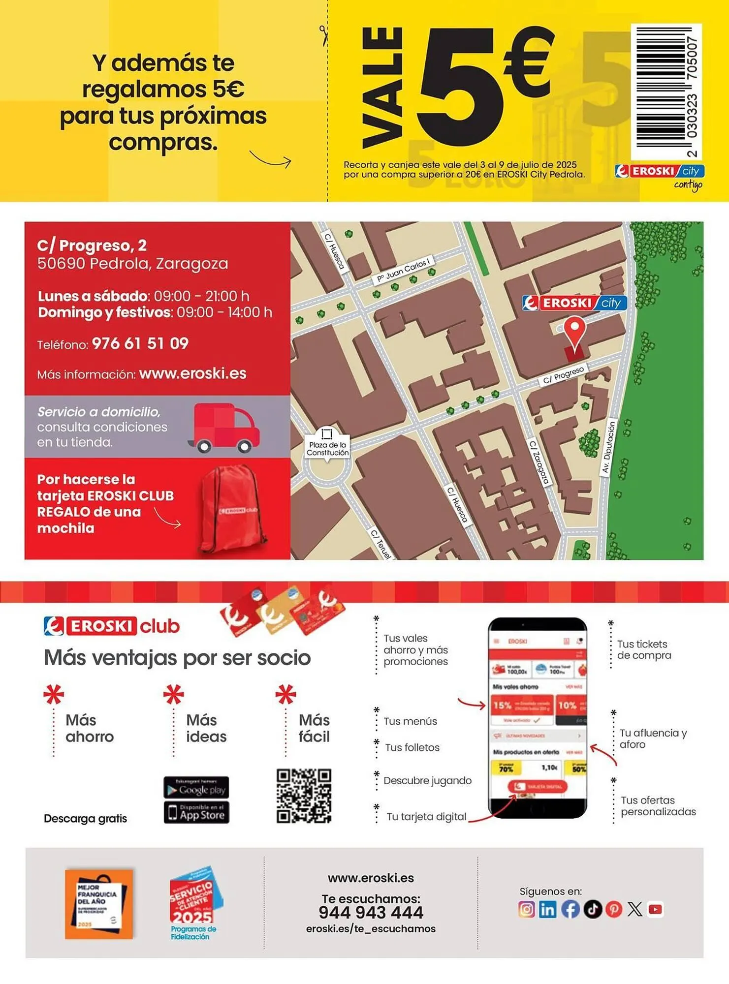 Catálogo de Folleto Eroski 19 de junio al 25 de junio 2025 - Página 8