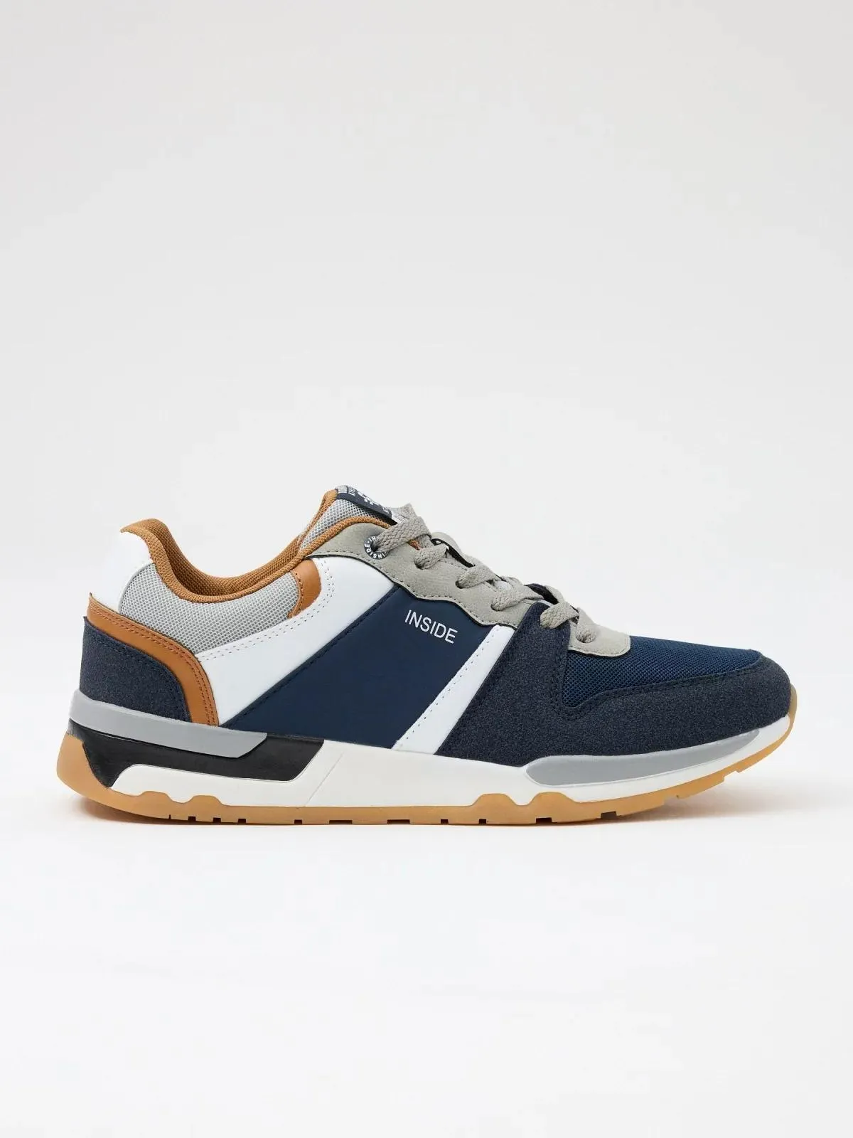 Deportiva casual combinada nylon