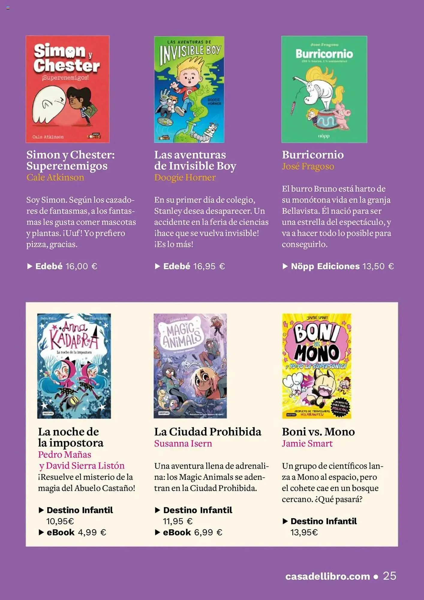 Catálogo de Folleto Casa del Libro 7 de abril al 22 de abril 2025 - Página 25