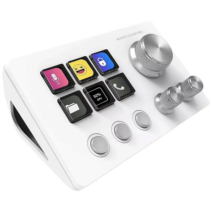 Mars Gaming MSD-TWO (Blanco)