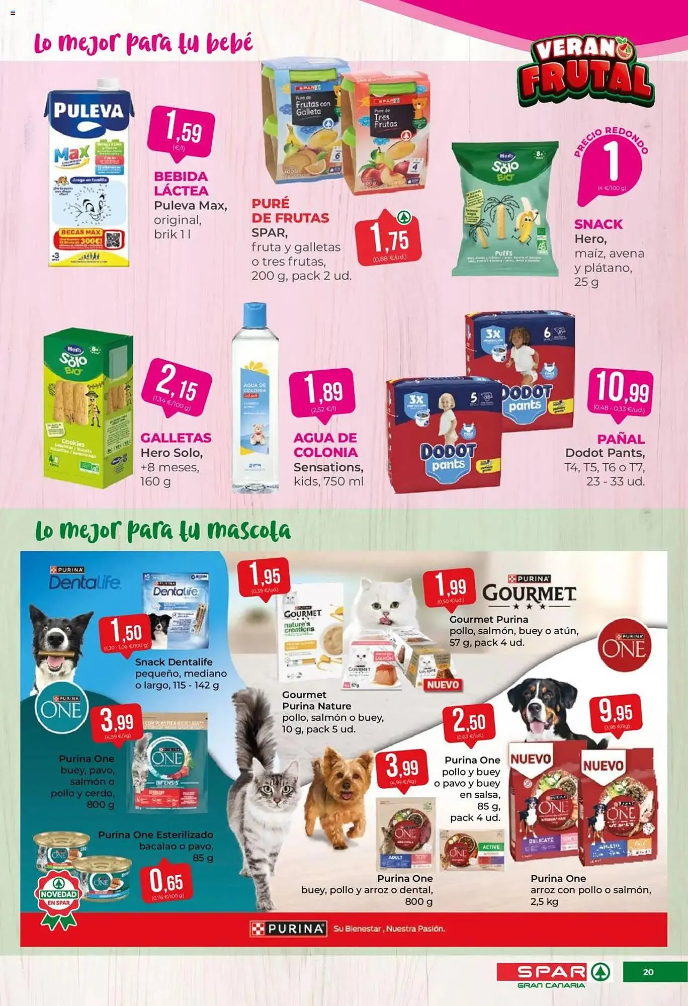 Catálogo de Folleto SPAR Gran Canaria 11 de julio al 24 de julio 2025 - Página 20