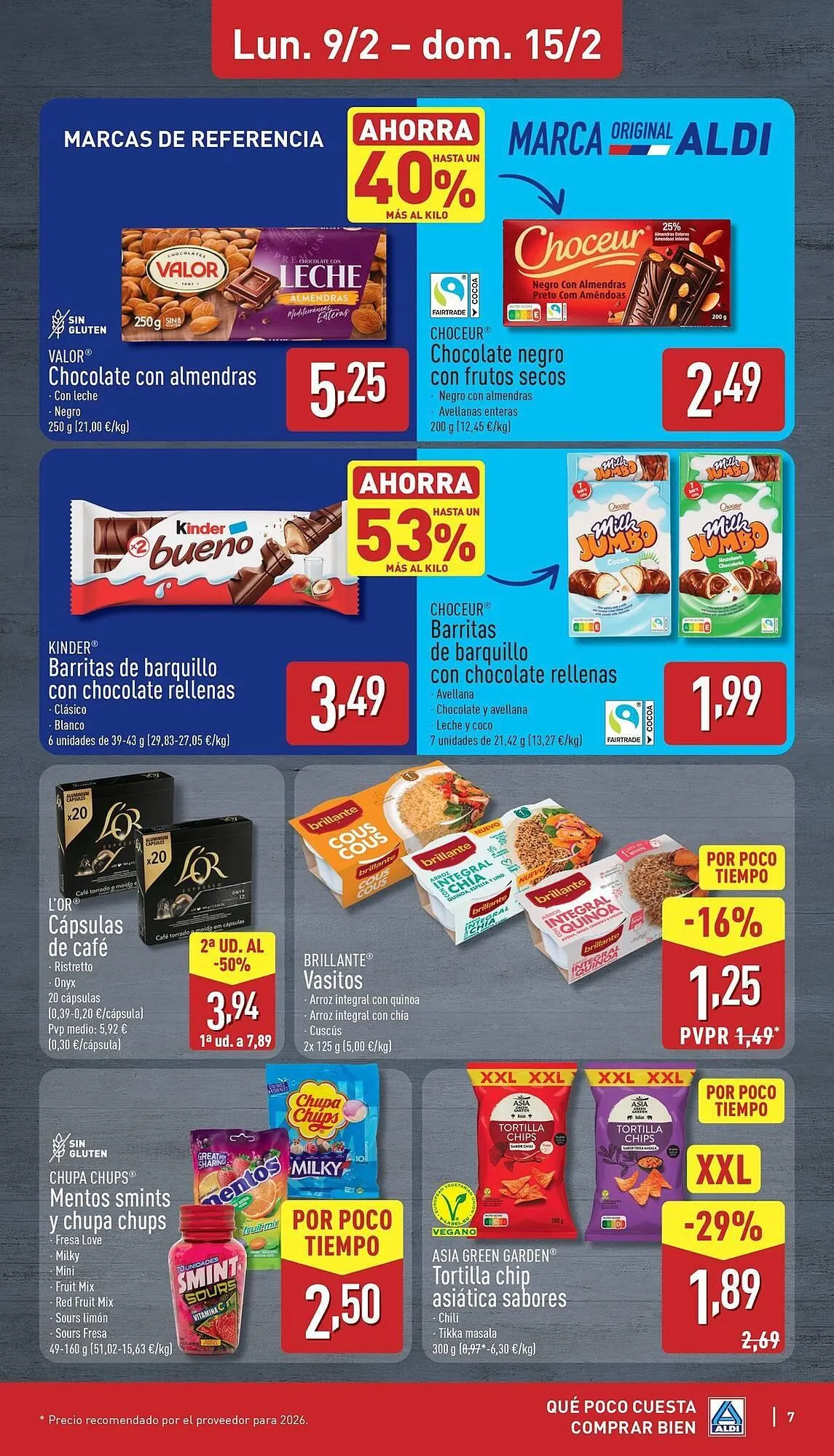 Catálogo de Folleto ALDI 9 de febrero al 15 de febrero 2026 - Página 7
