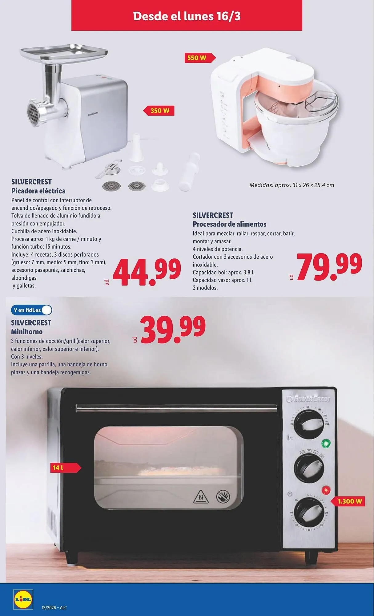 Catálogo de Catálogo Lidl 16 de marzo al 22 de marzo 2026 - Página 12