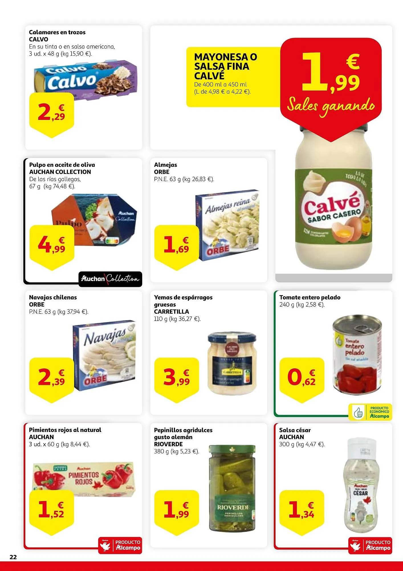 Catálogo de Folleto Alcampo 19 de julio al 31 de julio 2024 - Página 22