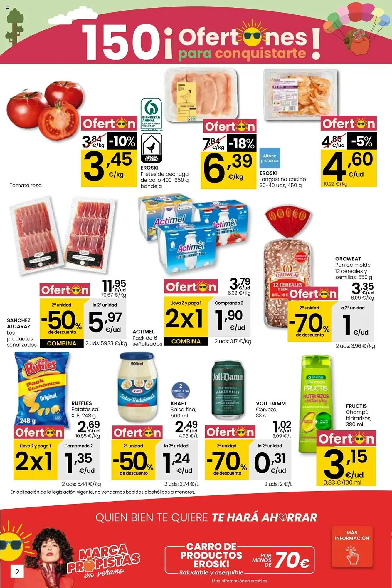 Catálogo de Folleto Eroski 17 de julio al 29 de julio 2025 - Página 2