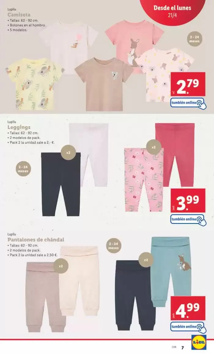 Catálogo de ¡Bazar Lidl! Ofertas válidas del 21/04 al 27/04 21 de abril al 27 de abril 2025 - Página 15