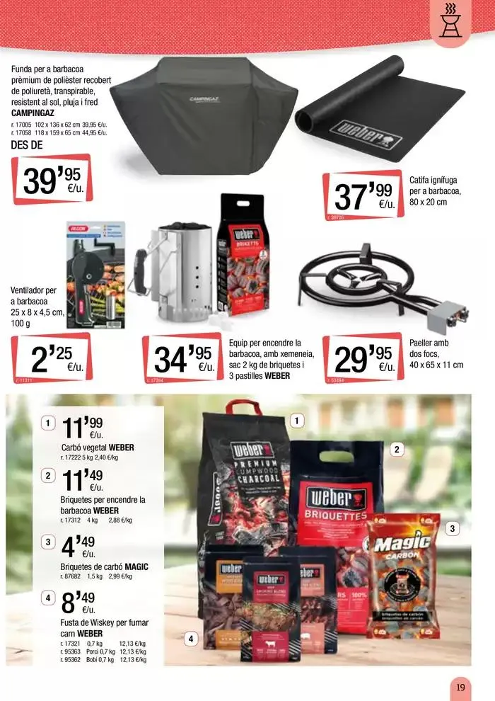 Catálogo de Catàleg vàlid del 18 de març al 25 d’agost 18 de marzo al 25 de agosto 2025 - Página 19