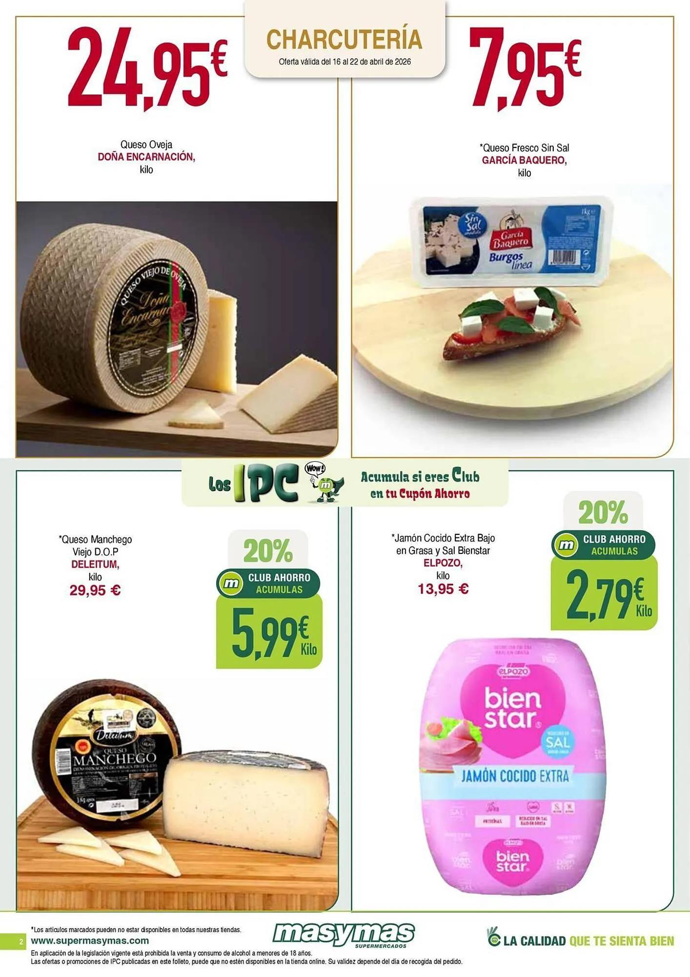 Catálogo de Folleto Masymas 16 de abril al 22 de abril 2026 - Página 2