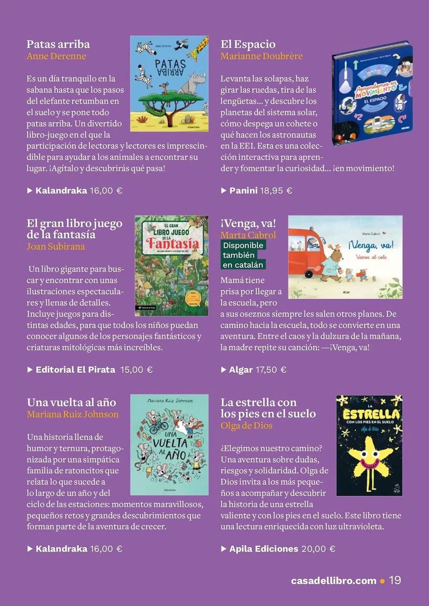 Catálogo de Catálogo Casa del Libro 1 de abril al 22 de abril 2026 - Página 19