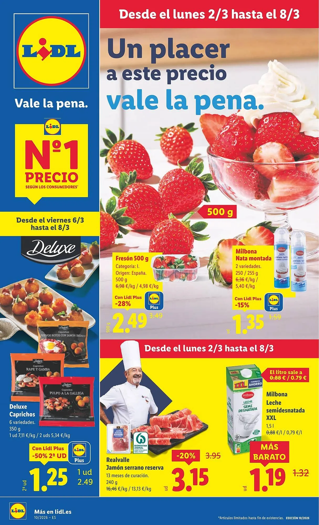 Catálogo de Catálogo Lidl 2 de marzo al 8 de marzo 2026 - Página 1