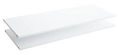 Estantes SATTRUP 98x48 2 unidades blanco