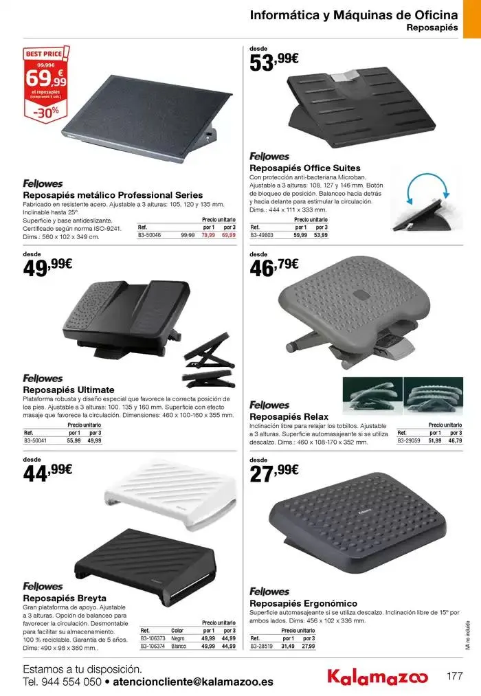 Catálogo de Staples Kalamazoo Catálogo General 9 de enero al 30 de septiembre 2025 - Página 177