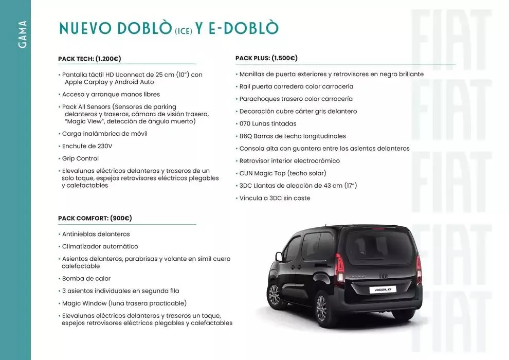 Catálogo de Fiat Doblò 6 de marzo al 31 de agosto 2025 - Página 6