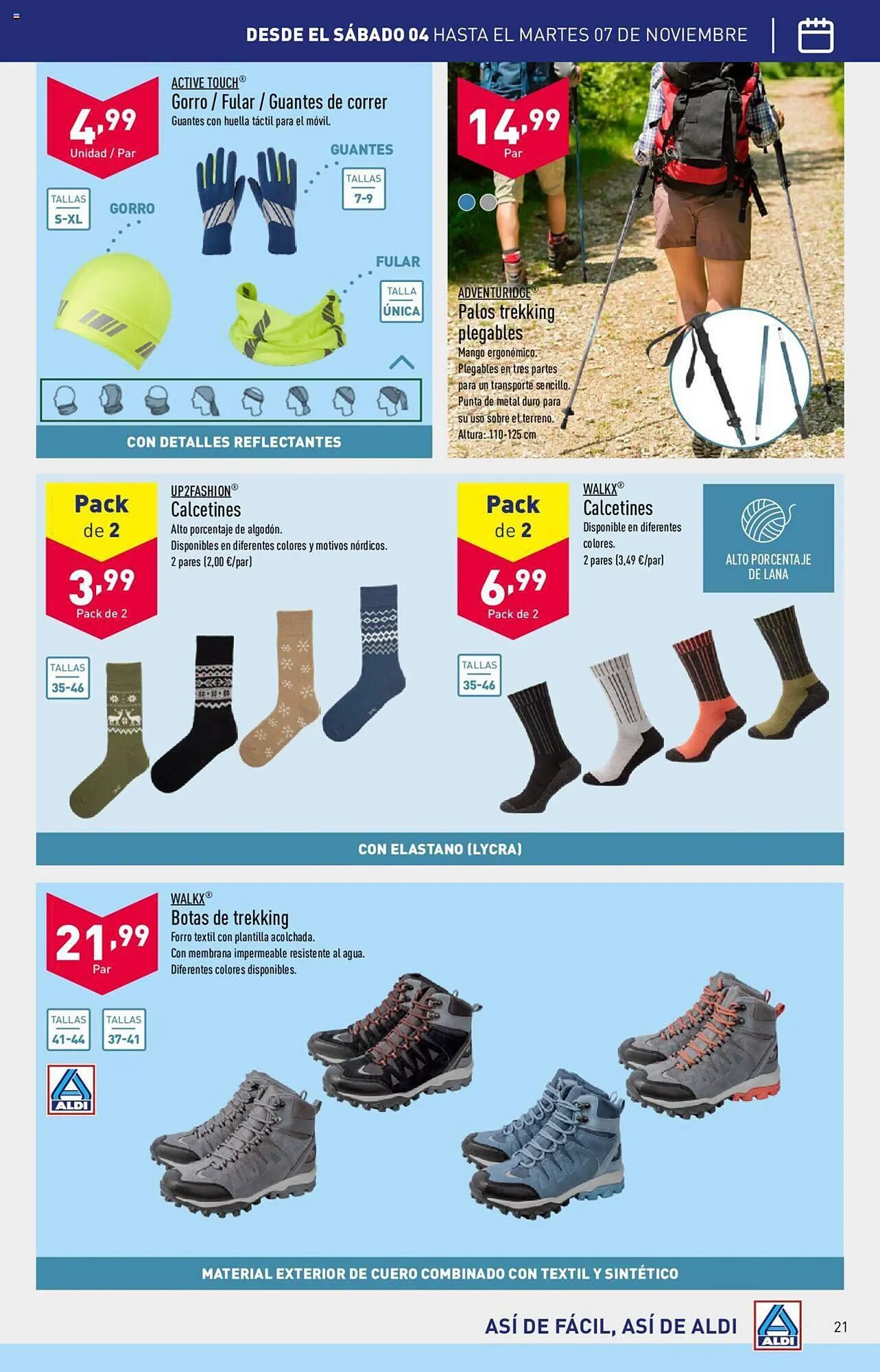Catálogo de Folleto ALDI 31 de octubre al 7 de noviembre 2023 - Página 21