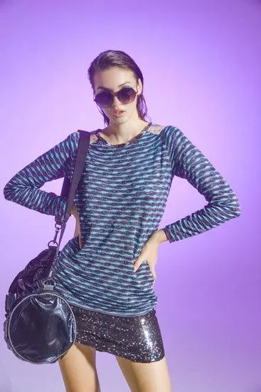 Bam Tricot Blue - Suéter