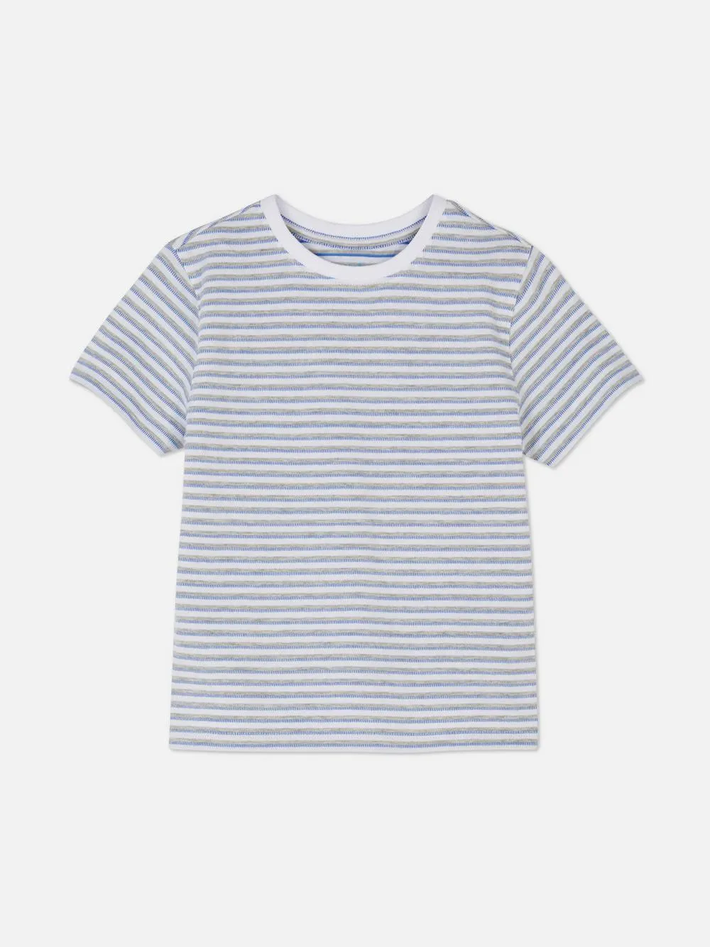 Camiseta de manga corta a rayas de Stitch