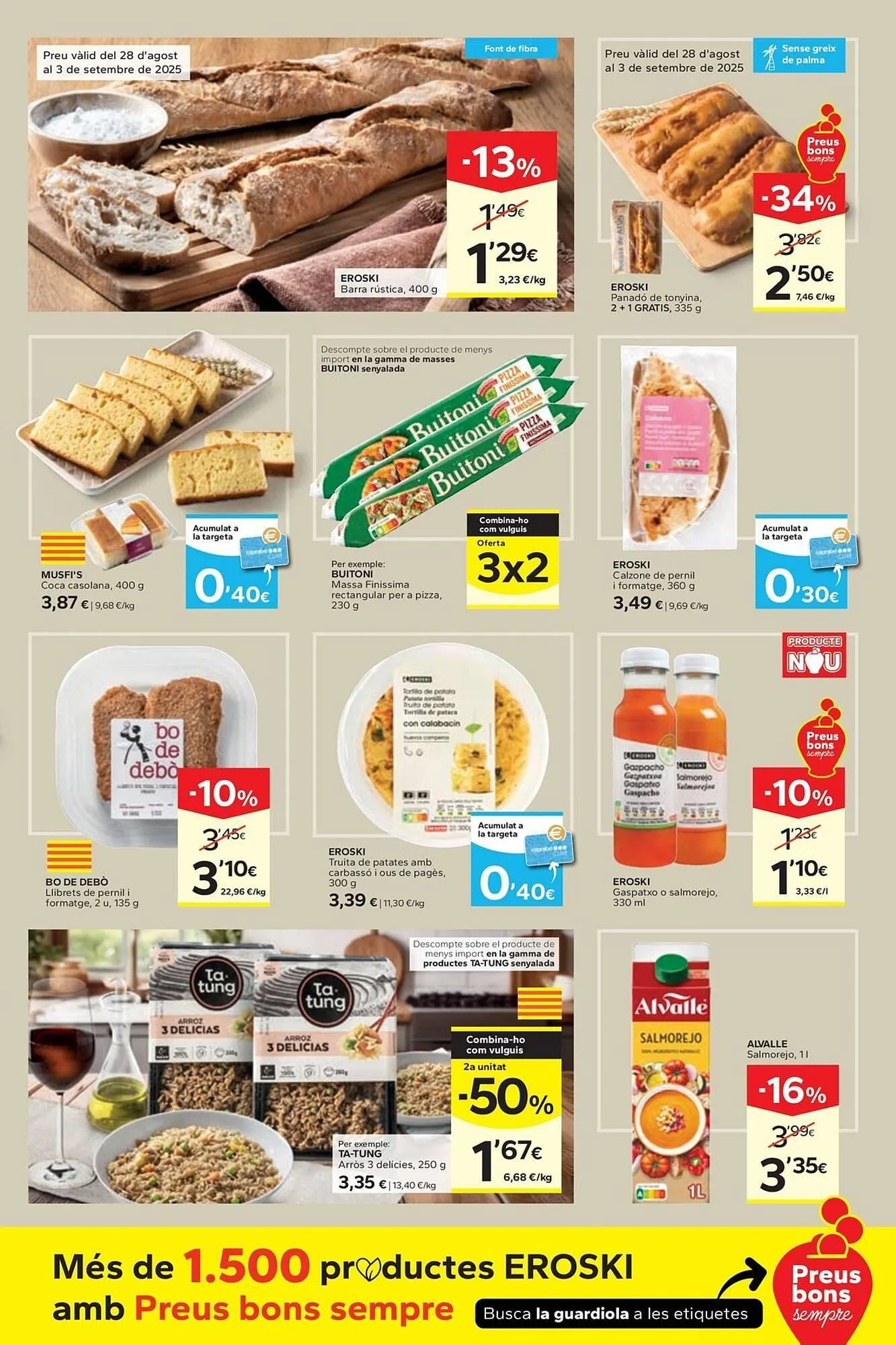 Catálogo de Folleto Caprabo 28 de agosto al 17 de septiembre 2025 - Página 5