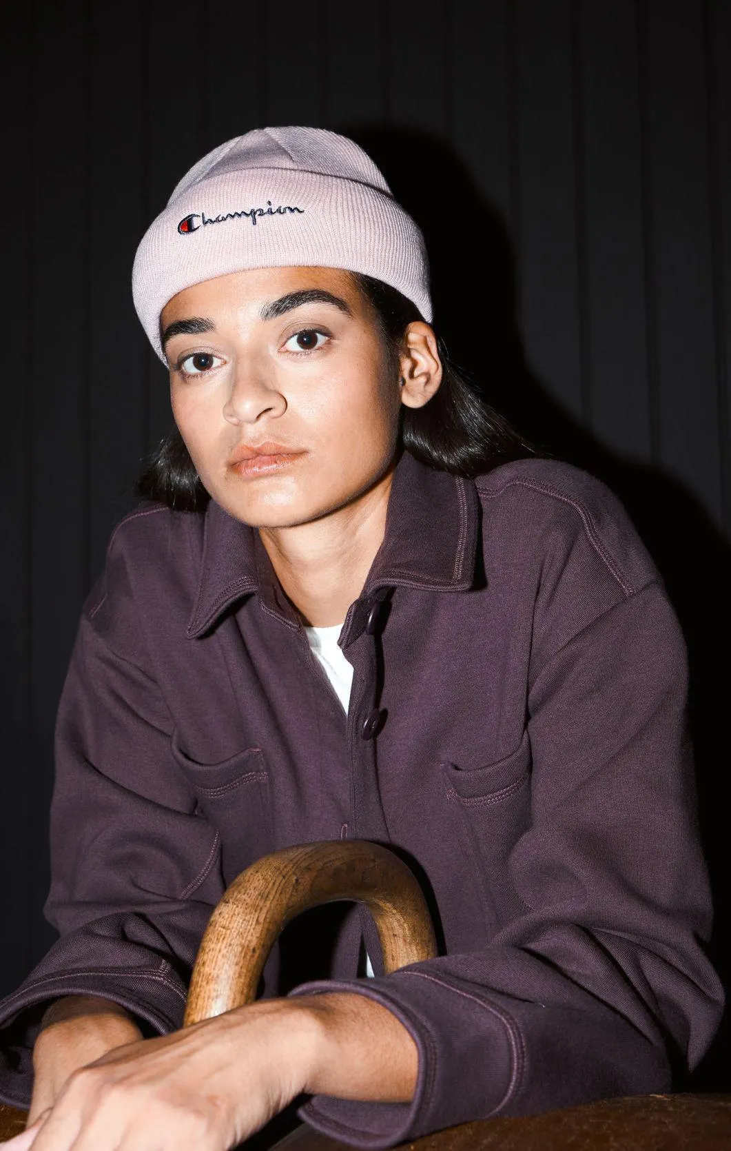 Rose Tane Gorro de punto con logotipo