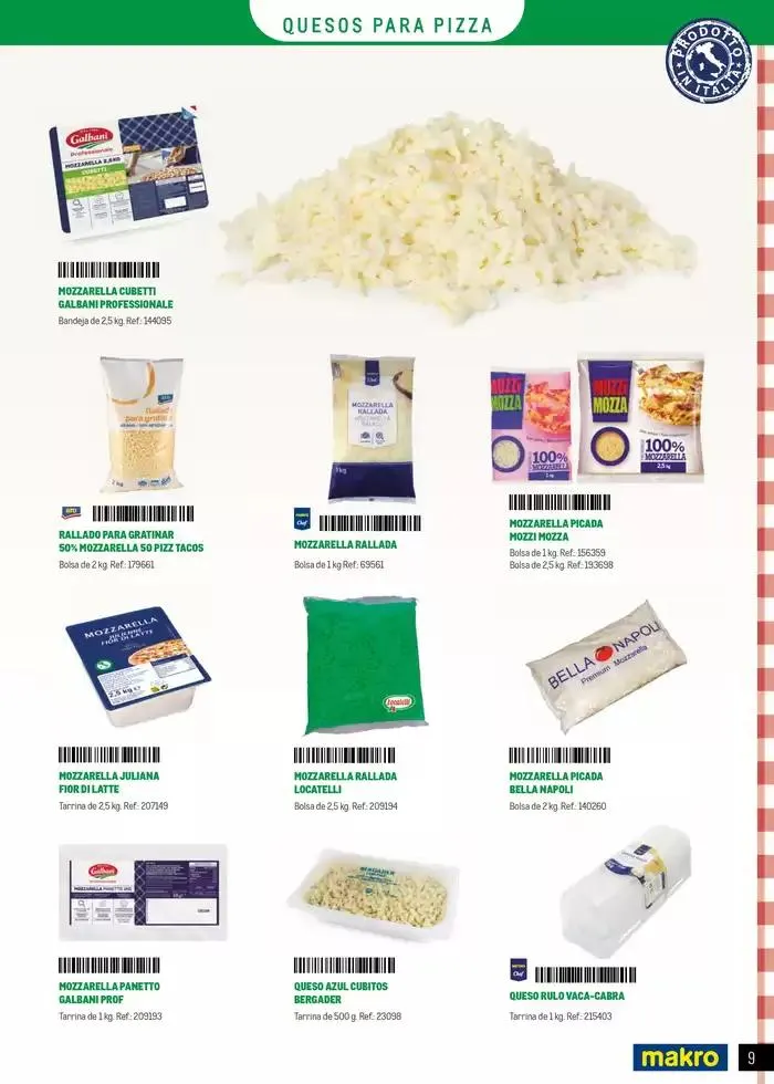 Catálogo de Restaurantes Italianos 2 de mayo al 31 de diciembre 2025 - Página 9