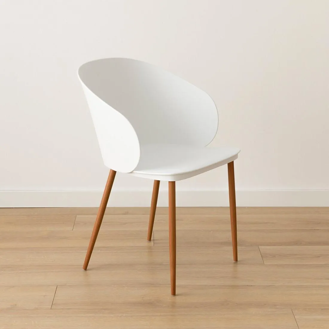 Silla polipropileno blanca