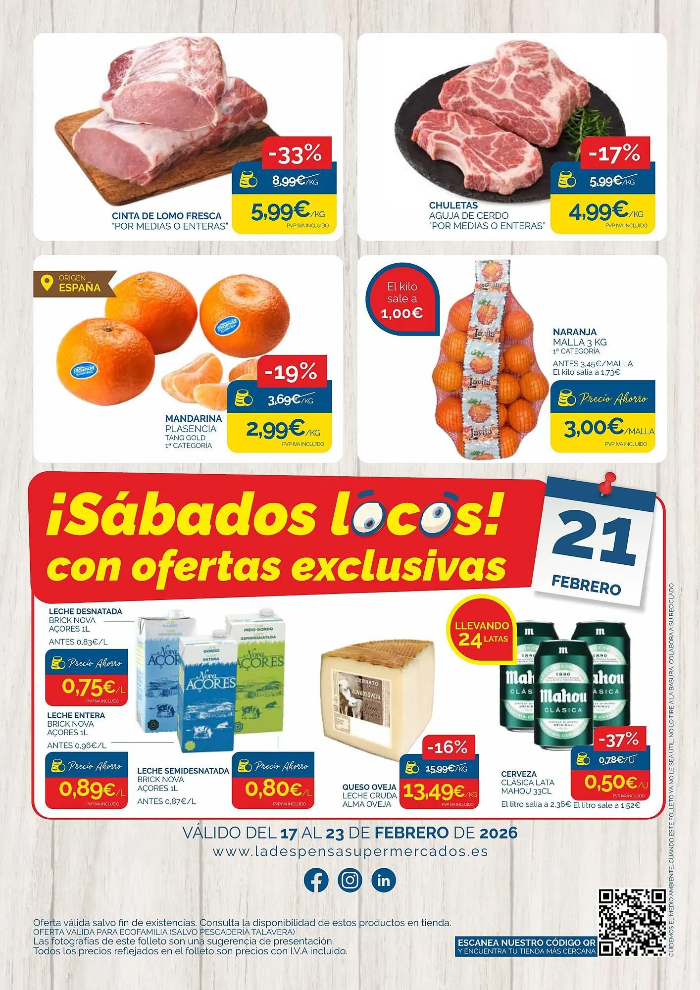 Catálogo de Folleto Cash Ecofamilia 17 de febrero al 23 de febrero 2026 - Página 4