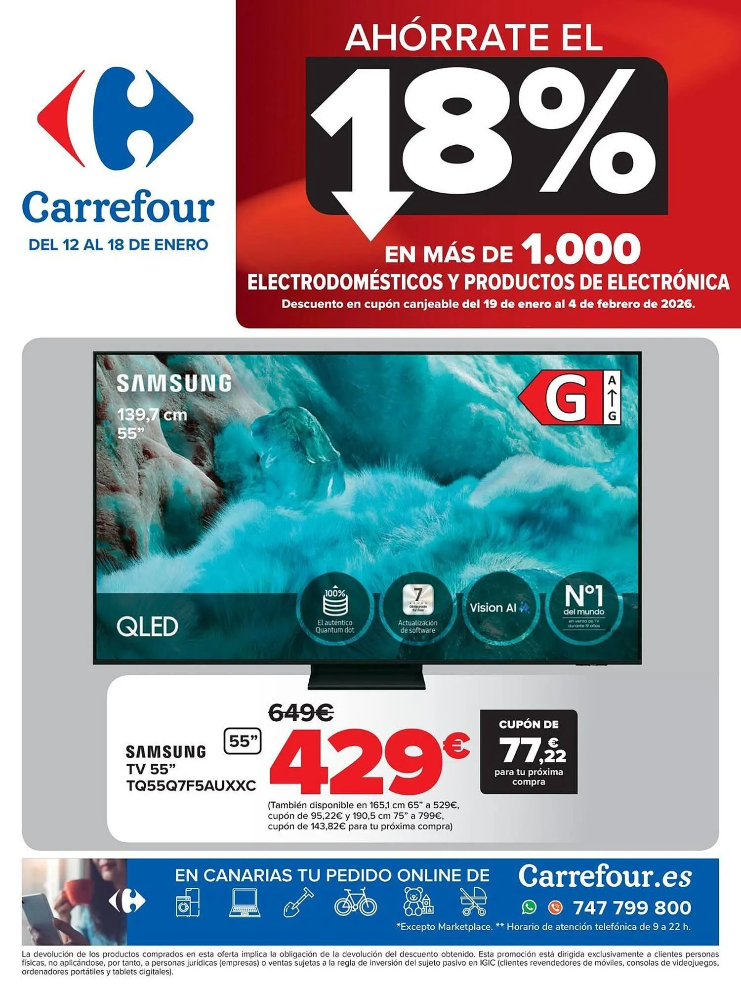Catálogo de Folleto Carrefour 12 de enero al 18 de enero 2026 - Página 1