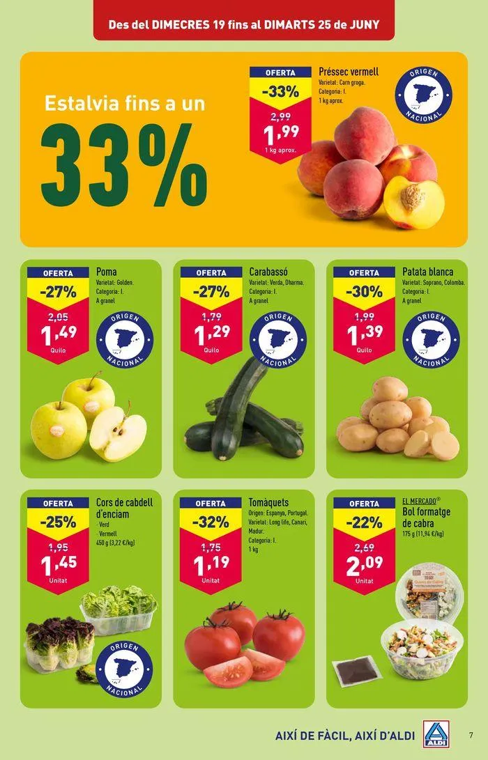 Catálogo de Folleto apertura Aldi 19 de junio al 25 de junio 2024 - Página 7