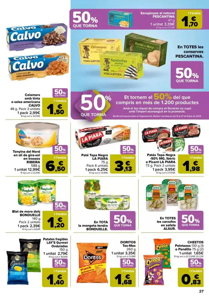 Catálogo de 50% QUE VUELVE 28 de enero al 12 de febrero 2025 - Página 27