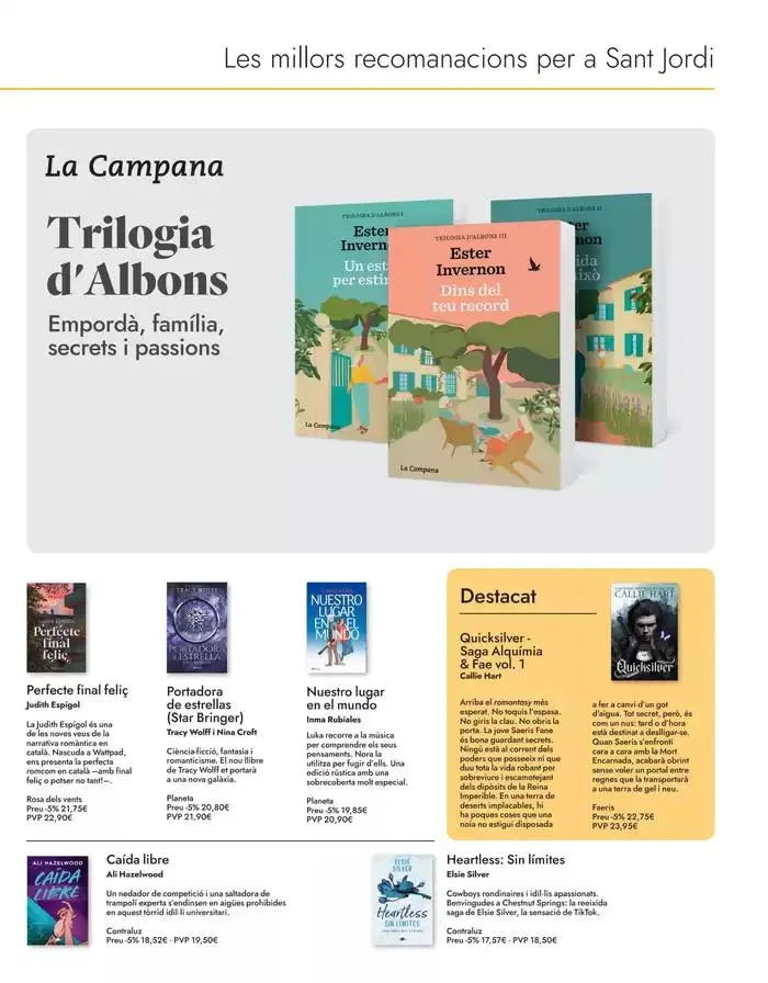 Catálogo de Viu Sant Jordi! 1 de marzo al 30 de abril 2025 - Página 11