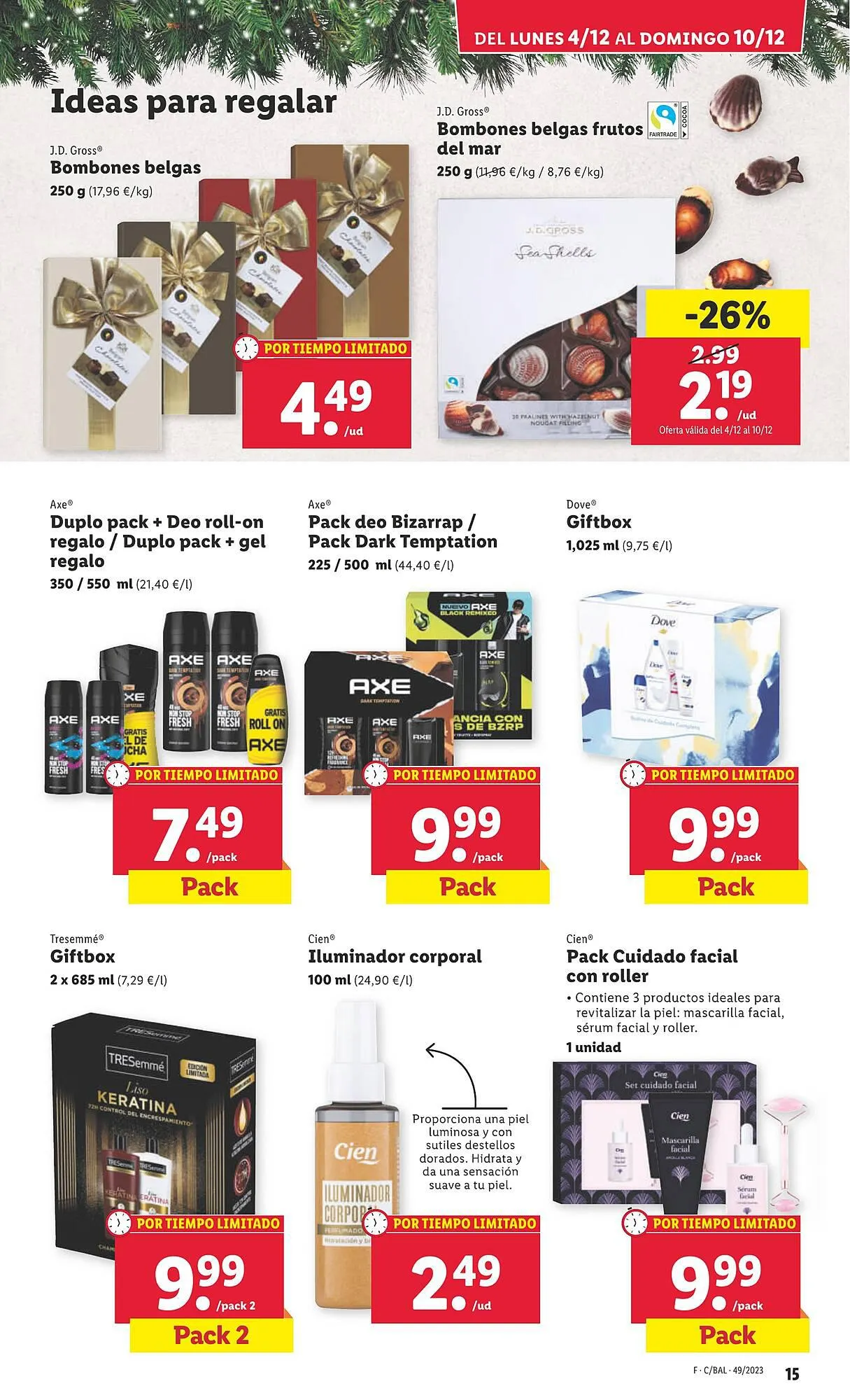 Catálogo de Folleto Lidl 4 de diciembre al 10 de diciembre 2023 - Página 39