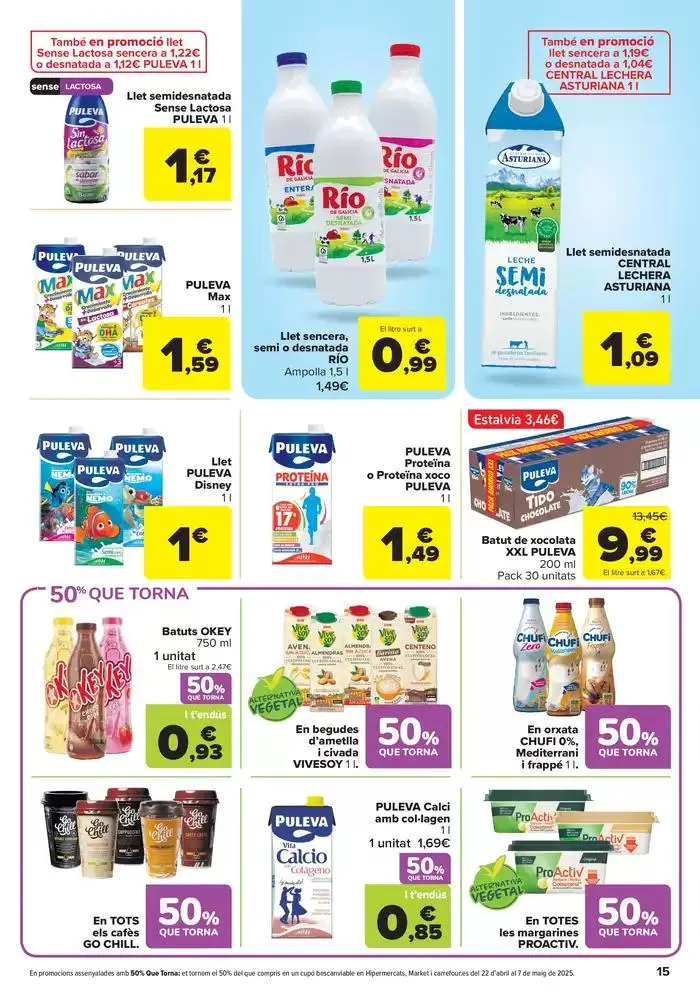 Catálogo de 50% QUE VUELVE + 3x2 10 de abril al 21 de abril 2025 - Página 15