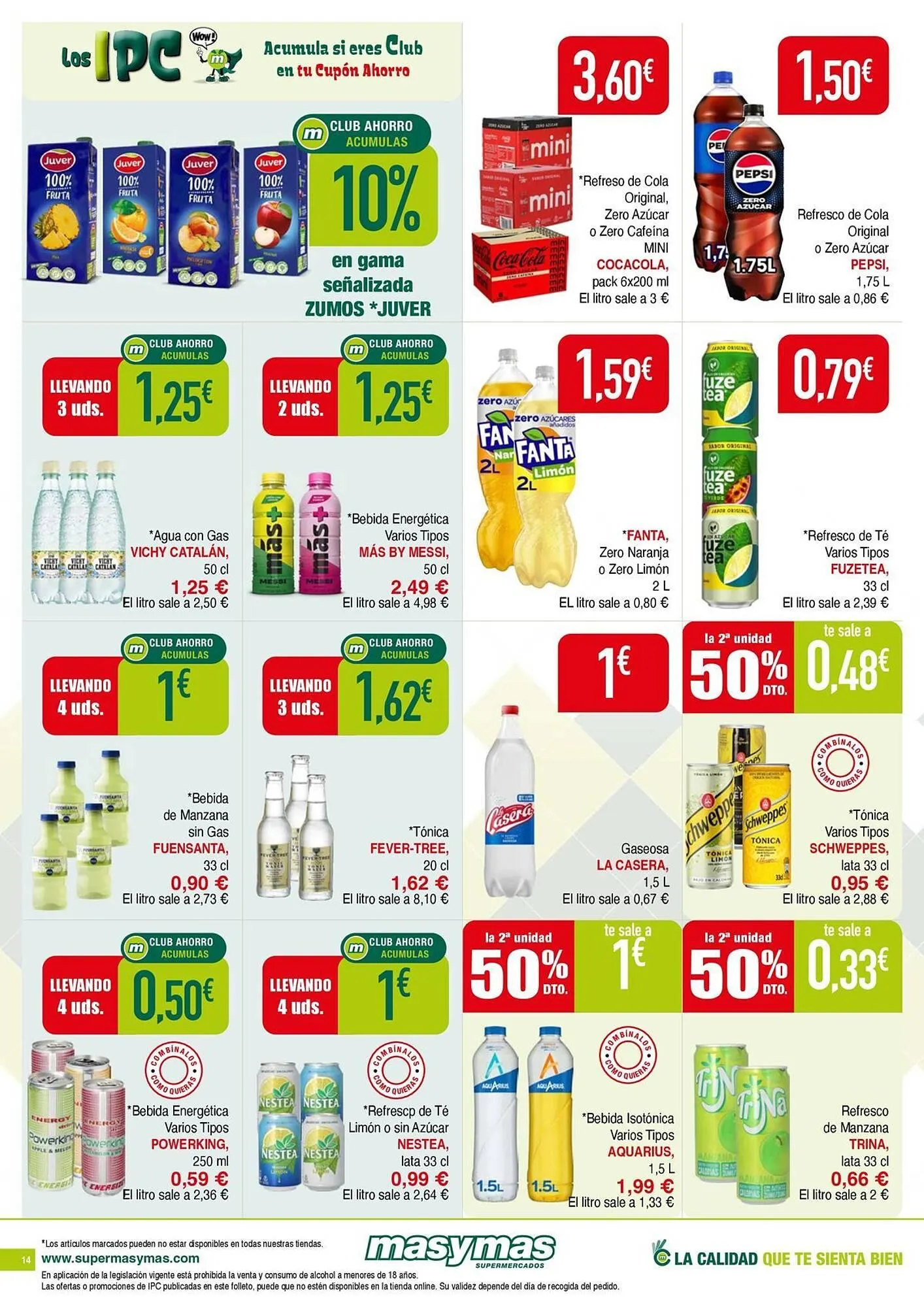 Catálogo de Folleto Masymas 29 de enero al 25 de febrero 2026 - Página 14