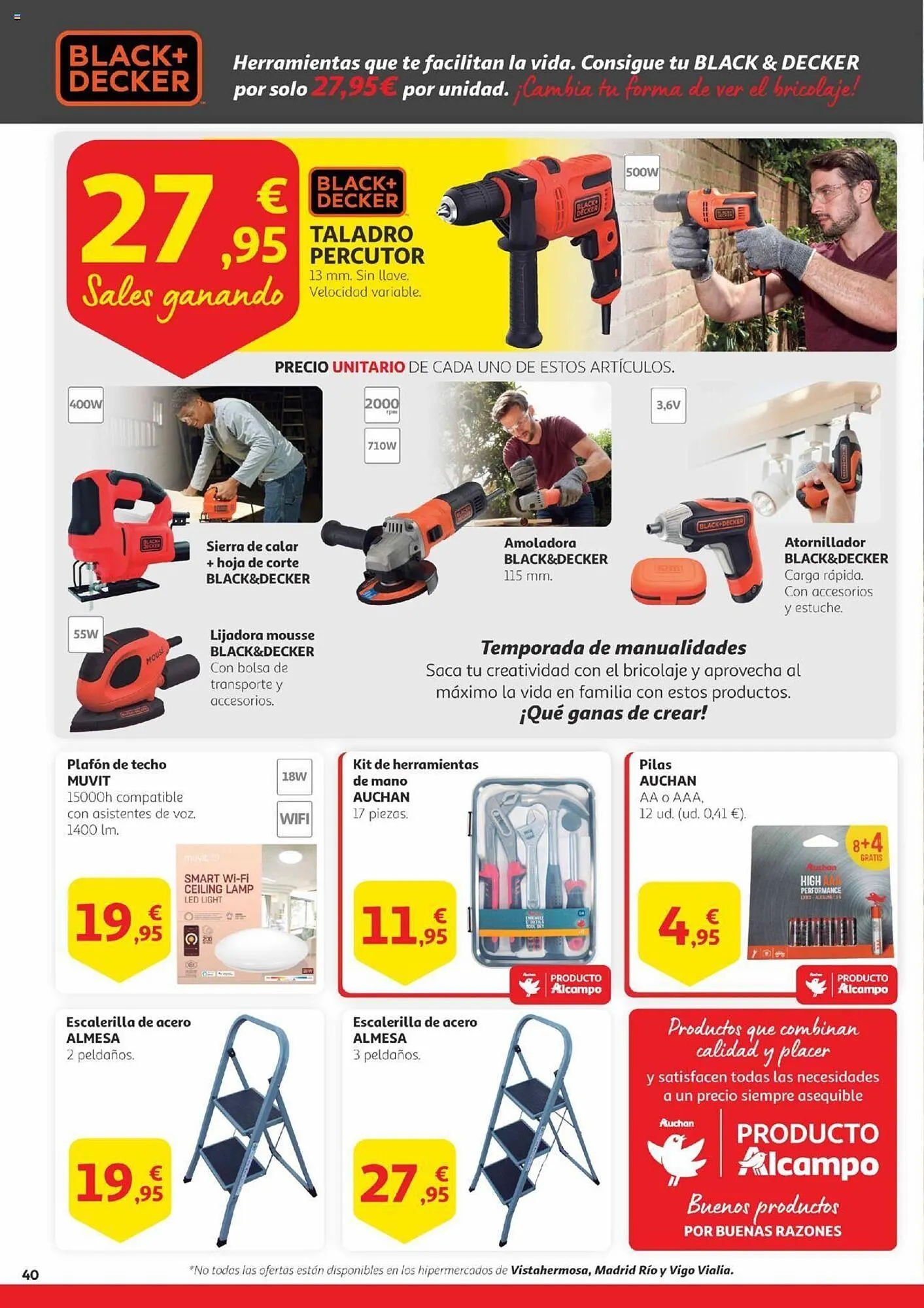 Catálogo de Folleto Alcampo 26 de septiembre al 9 de octubre 2024 - Página 40