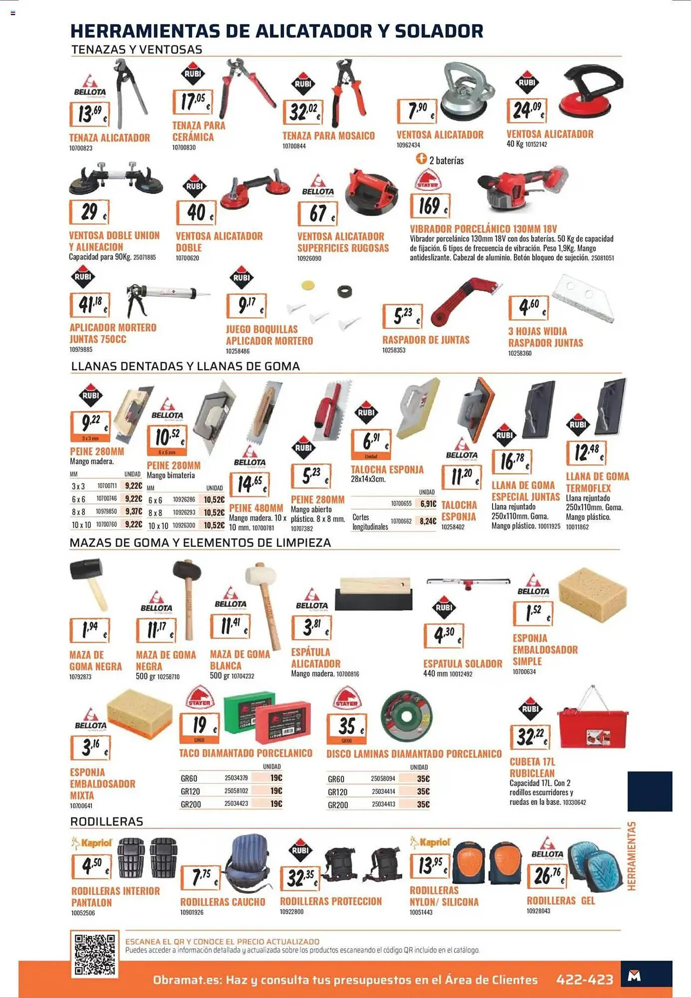 Catálogo de Folleto Obramat 14 de marzo al 28 de abril 2025 - Página 423