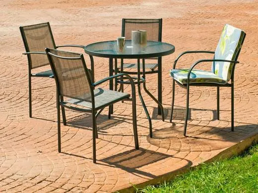 Conjunto mobiliario jardín Europa