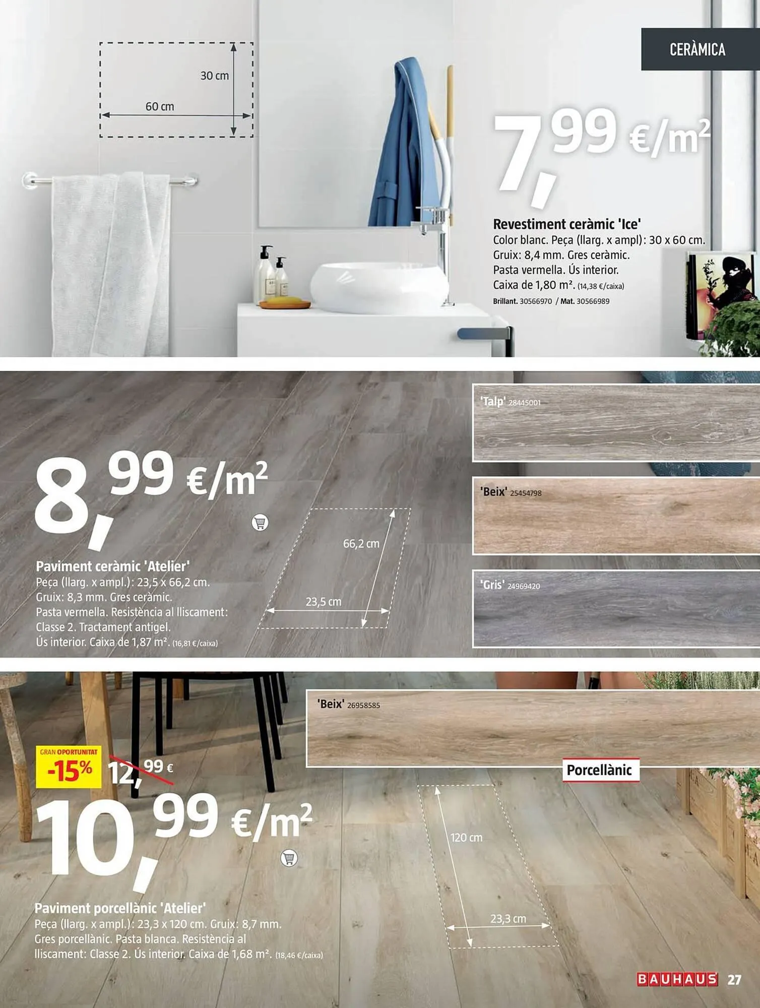 Catálogo de Folleto Bauhaus 30 de noviembre al 31 de diciembre 2023 - Página 27