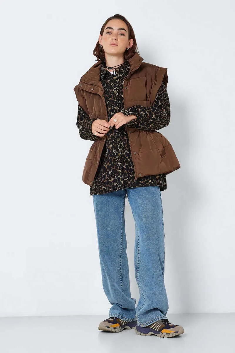 Chaleco corto acolchado