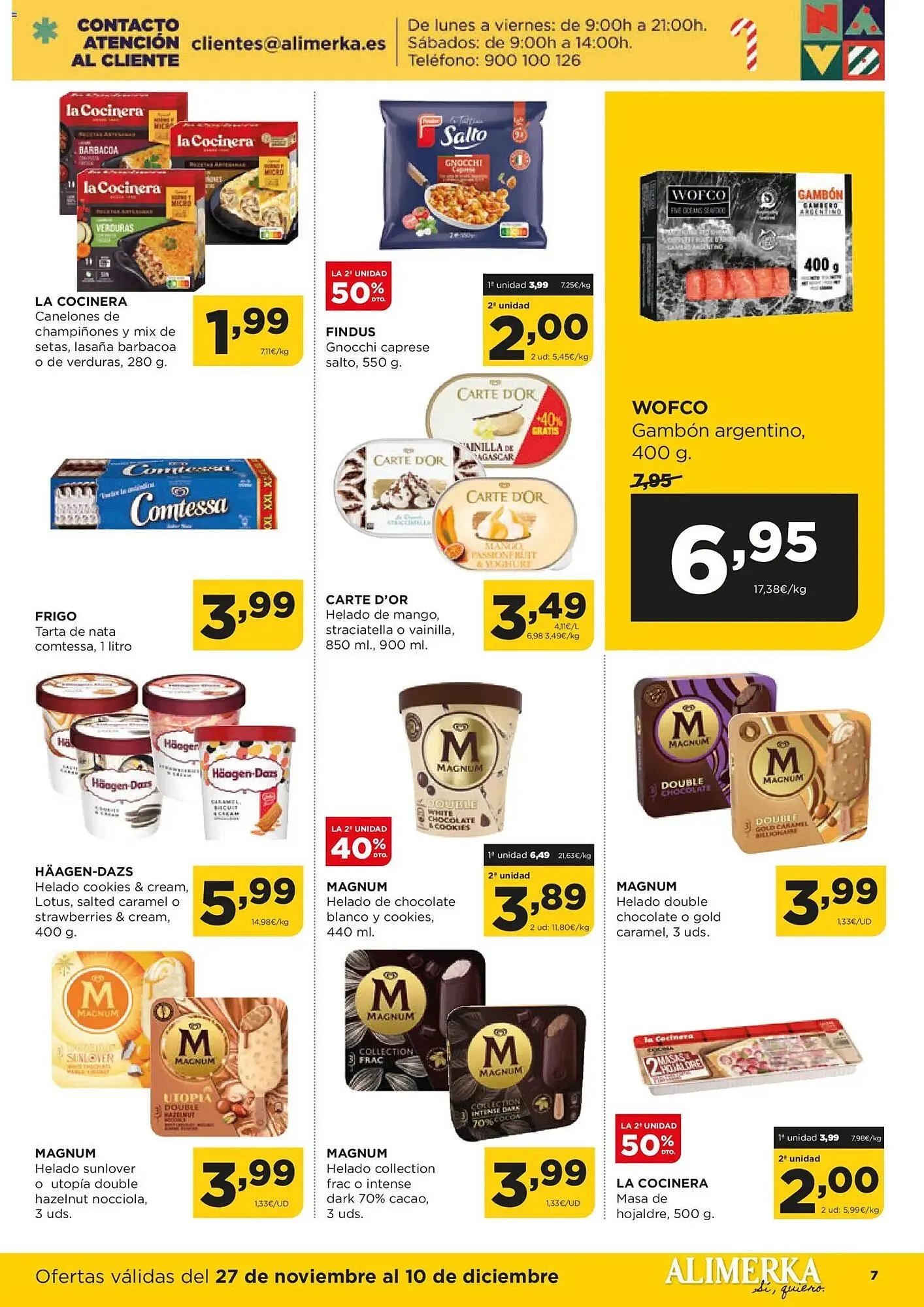 Catálogo de Folleto Alimerka 27 de noviembre al 10 de diciembre 2025 - Página 7