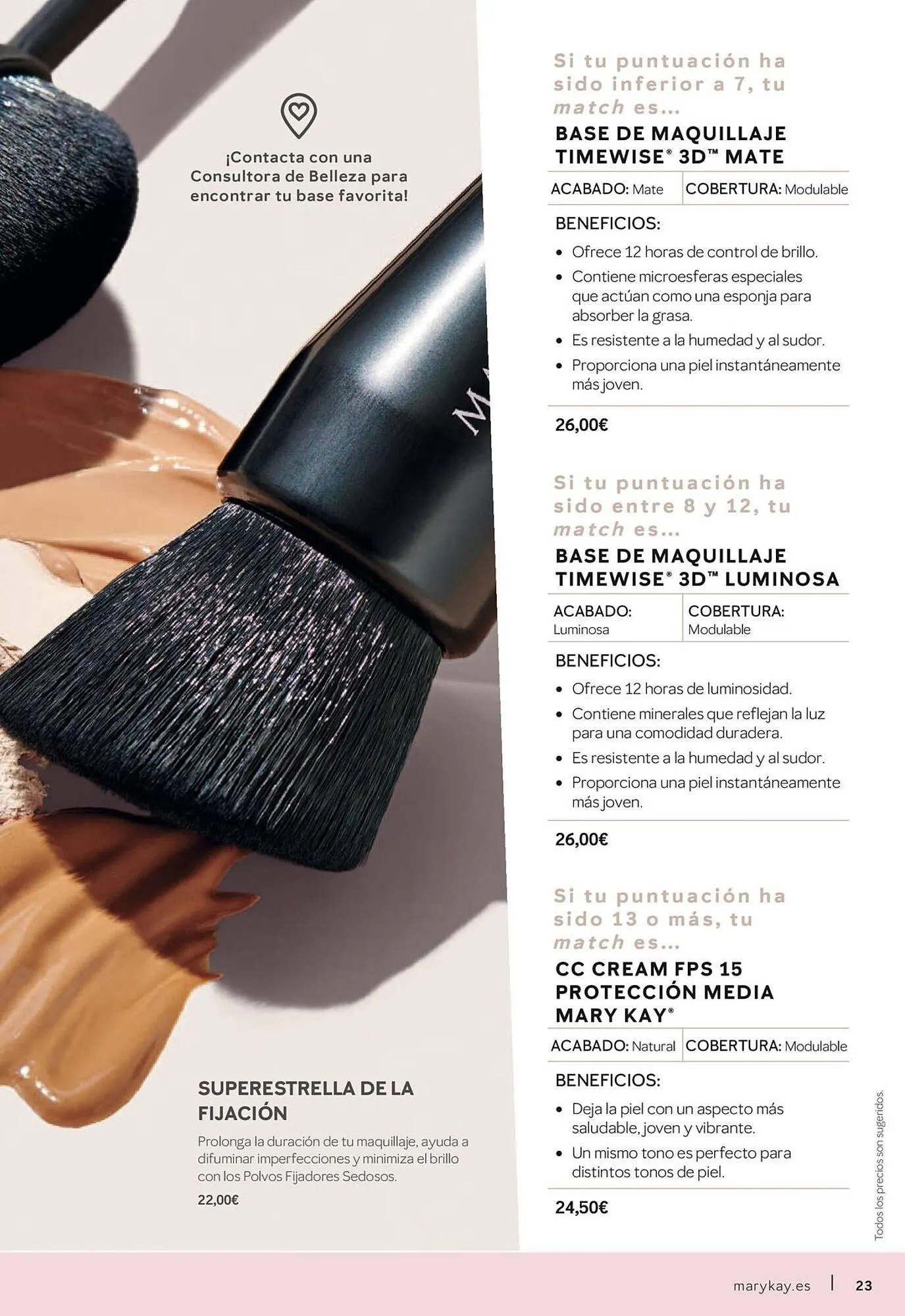 Catálogo de Folleto Mary Kay 6 de septiembre al 20 de septiembre 2023 - Página 23