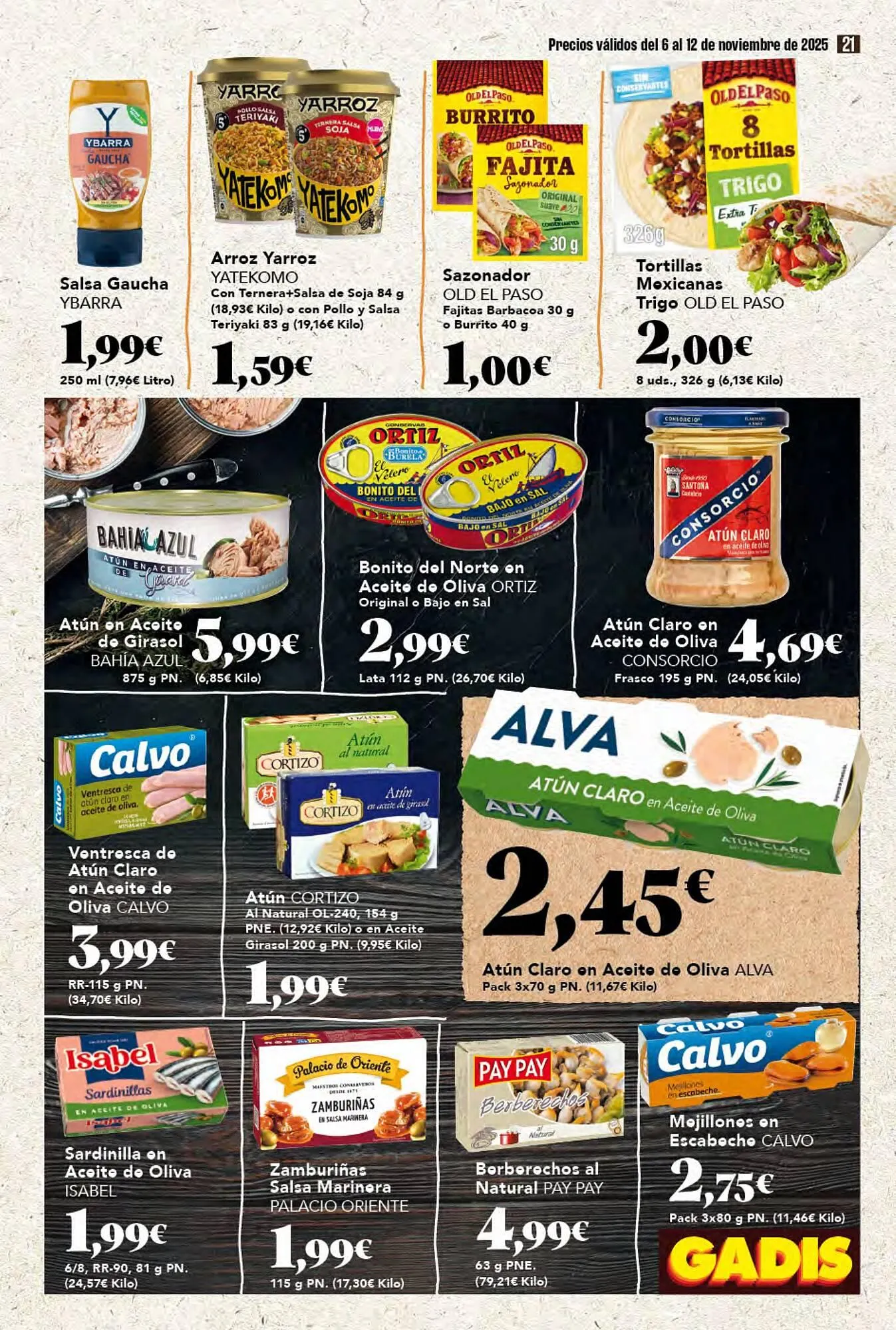 Catálogo de Folleto Gadis 6 de noviembre al 12 de noviembre 2025 - Página 21