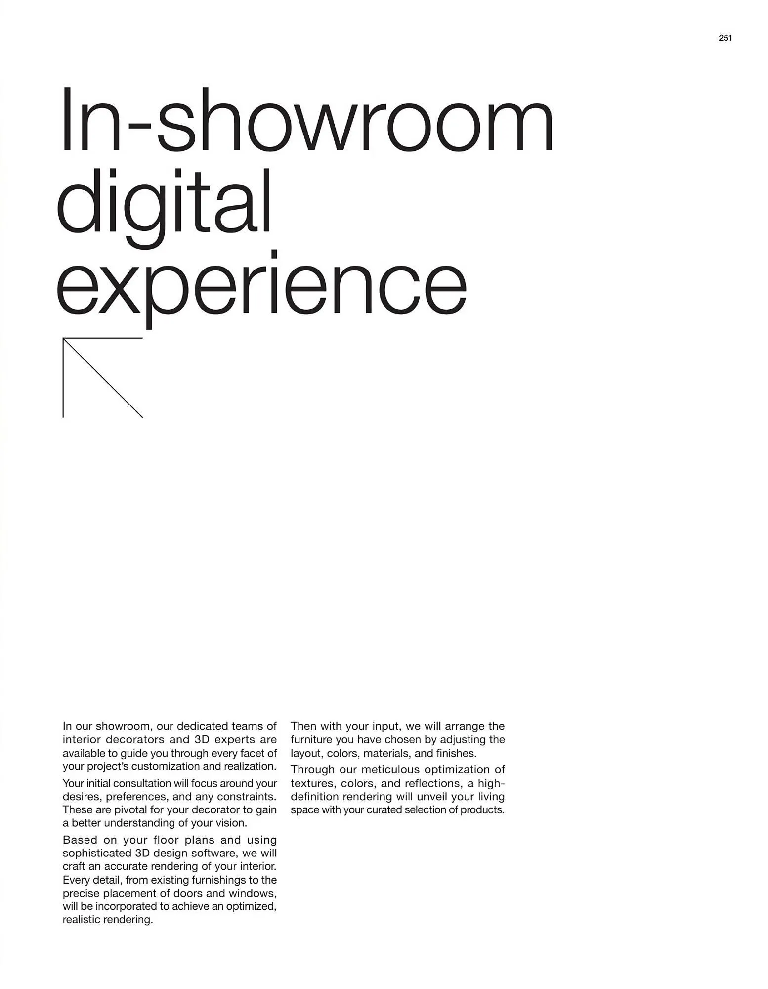 Catálogo de Folleto Roche Bobois 2 de febrero al 28 de diciembre 2024 - Página 253