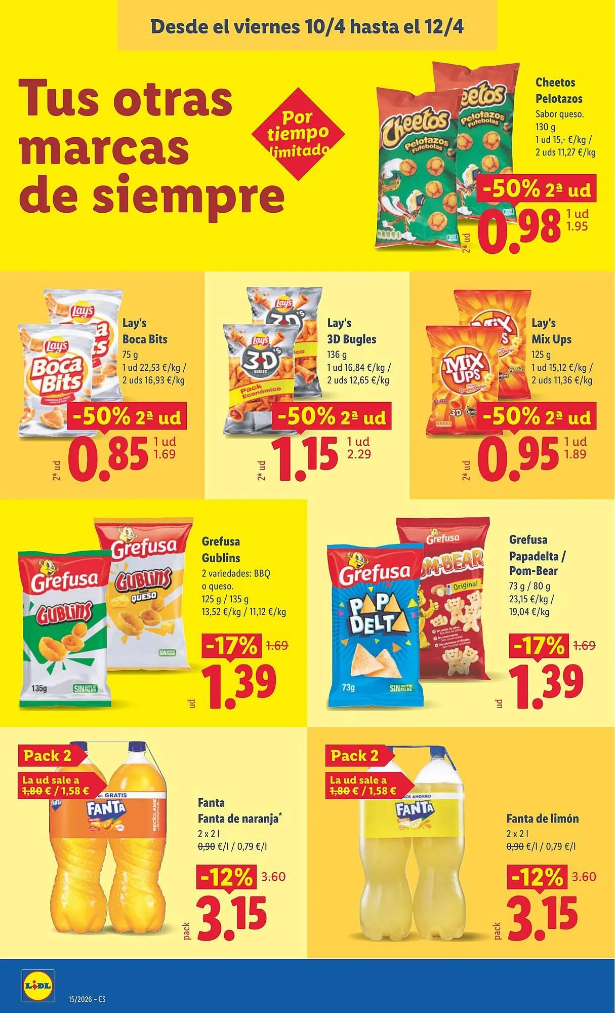 Catálogo de Catálogo Lidl 6 de abril al 12 de abril 2026 - Página 52