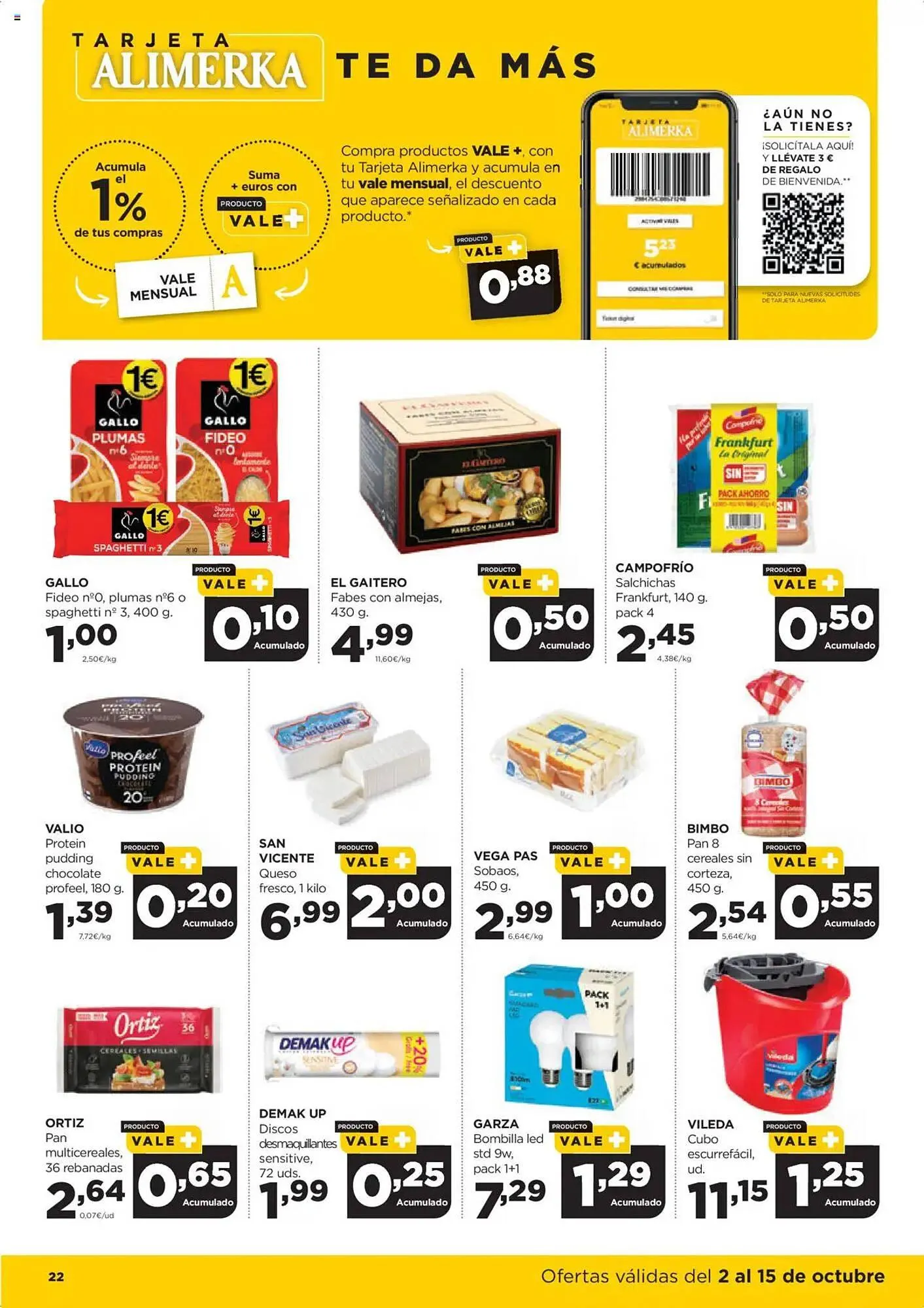 Catálogo de Folleto Alimerka 2 de octubre al 15 de octubre 2025 - Página 22